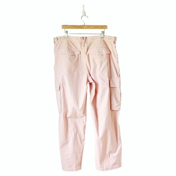 Madewell NWT Garment-Dyed Low-Slung Straight Cargo Pants Vintage Linen S… - Picture 7 of 14